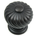 Mng 1 1/4" Knob, French Twist, Oil Rubbed Bronze 83913